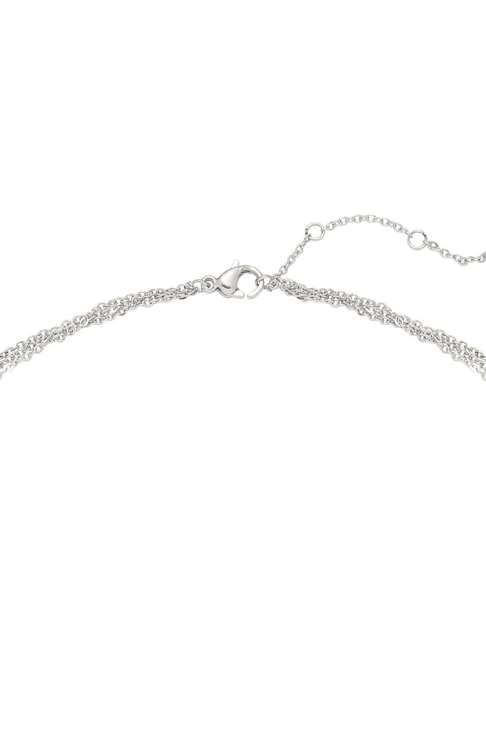 Necklace Summer Festival  Argenté Acier inoxydable One size h5Image4